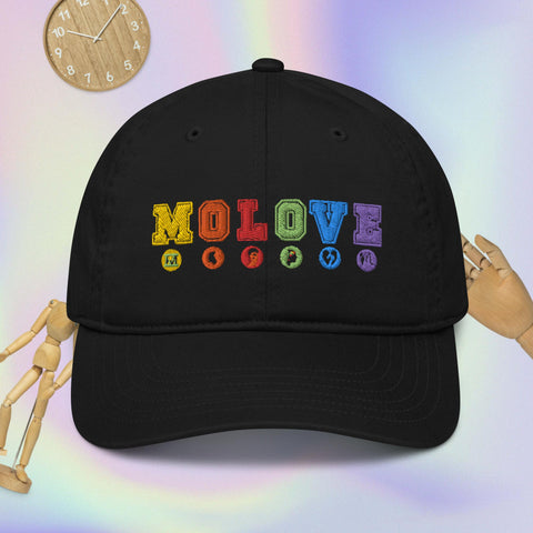 MoLoveMadeIt All logos hat